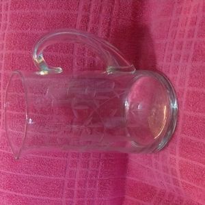 DONATING 8/28!! Vintage Etched Pitcher